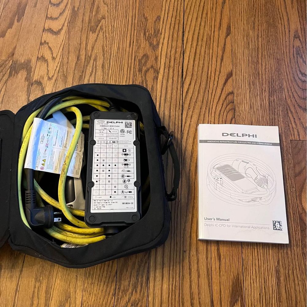 Delphi LEVEL 1 EV Charger BMW i3 & i8 & Almost All Other Plug In Cars